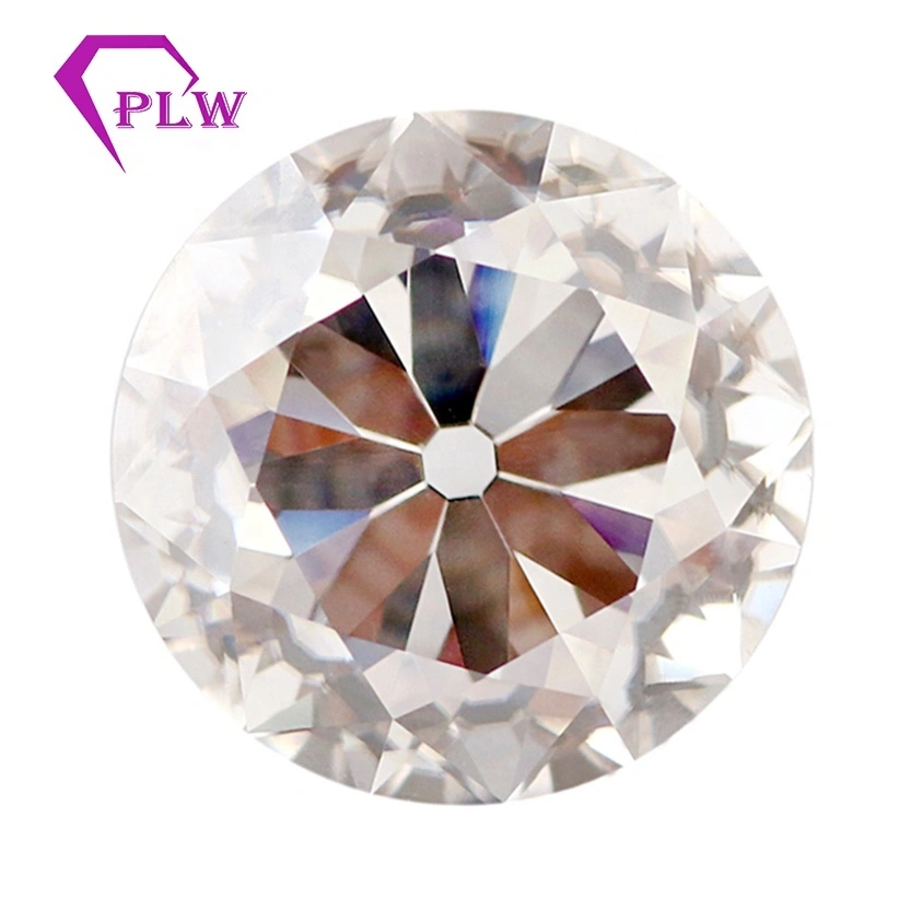 2020 Synthetic White Old European Cut D E F Color Shiny Moissanite For Making Jewelry 1