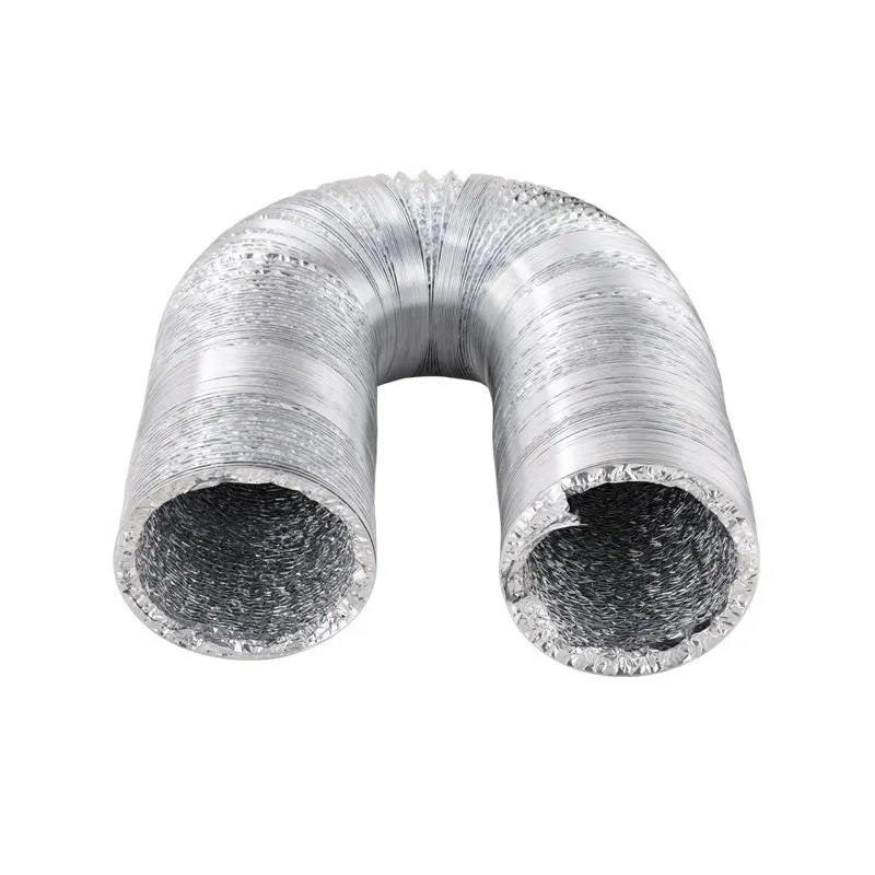 Aluminum Flexible Duct Factory Wall Mounted Installation 4
