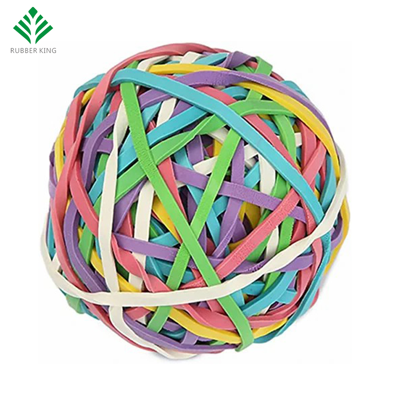 Natural Rubber Band Ball - Chromatic Multiscale - Unbreakable - Custom Packaging 3