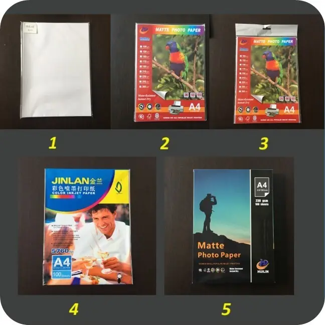Glossy Sticker Paper A3/A4/A6/4R/5R HLCC-90M~330Mmanufacturing 5
