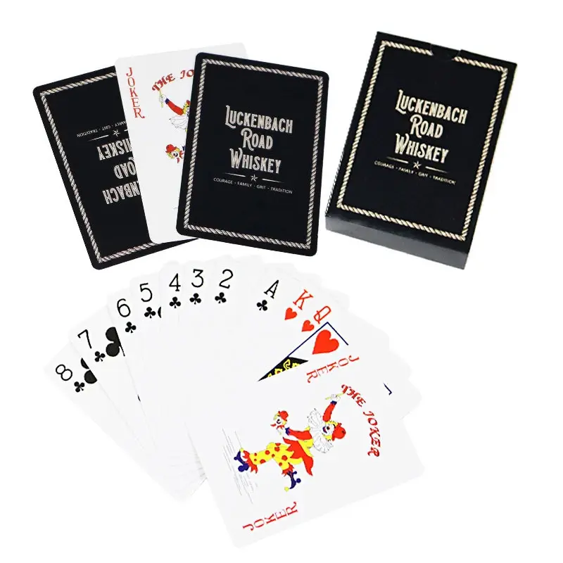 2024 wasserdichte PVC -Spielkarten - Doppeldeck -Poker -Set 1