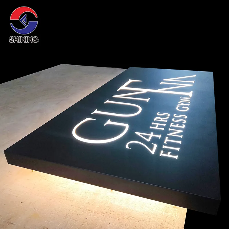 Light Sign Board Acrylic Metal Light Box Signs by Shining Sign 2