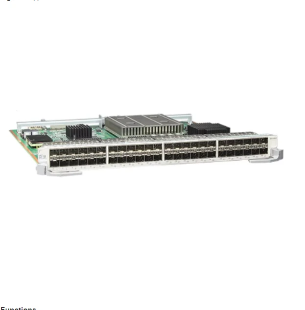03031WHW LE1D2X48SX2S 48-портовая интерфейсная карта 10GBASE-X (X2S, SFP+) для аппаратного обеспечения 1