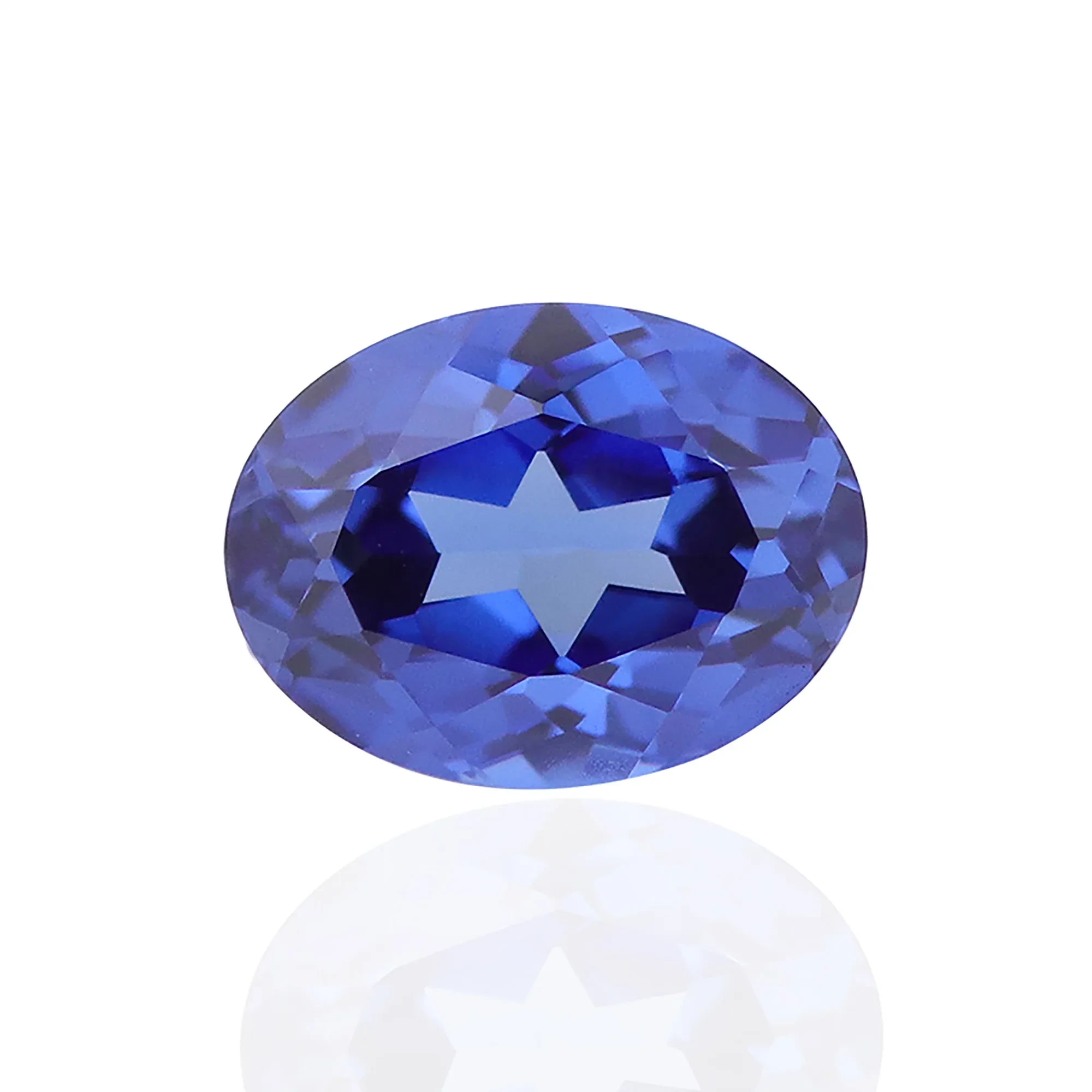 Laboratorio de zafiro cultivado en vívida Piedra de gema azul 1.86 Catat Cortes de piedras preciosas sueltas Comprar piedras preciosas en línea 1