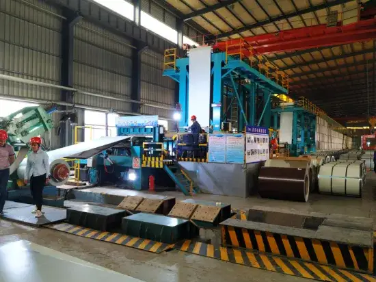 Aluminum Continous Color Coating Line with Capacity of 70000 Tons/Y Provided by Hito Engineering - Polyvinylidene Fluoride Coating Line and Color Painting Line 1
