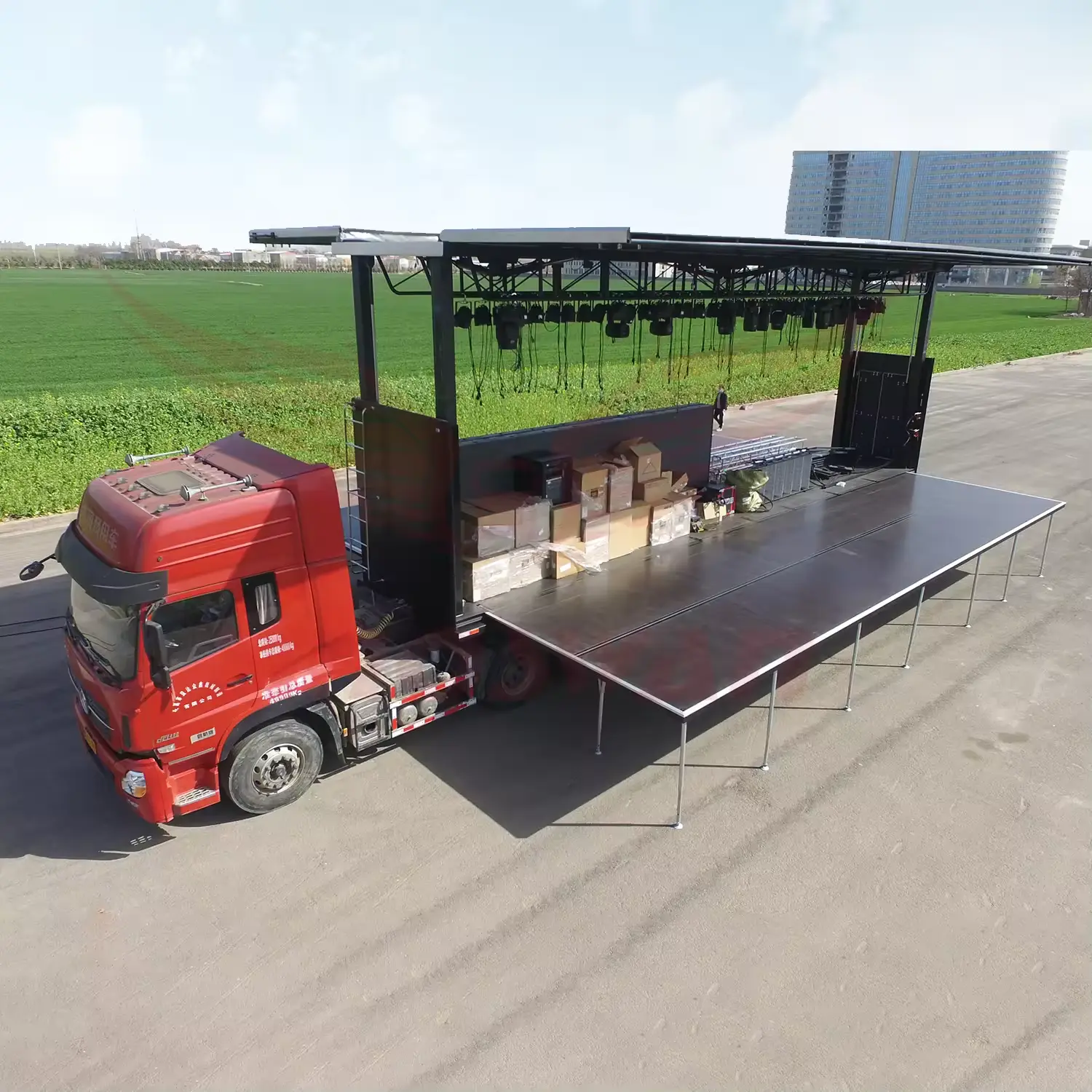 SINOSWAN Mobile Stages - for Sports Events - SINOSWAN 2