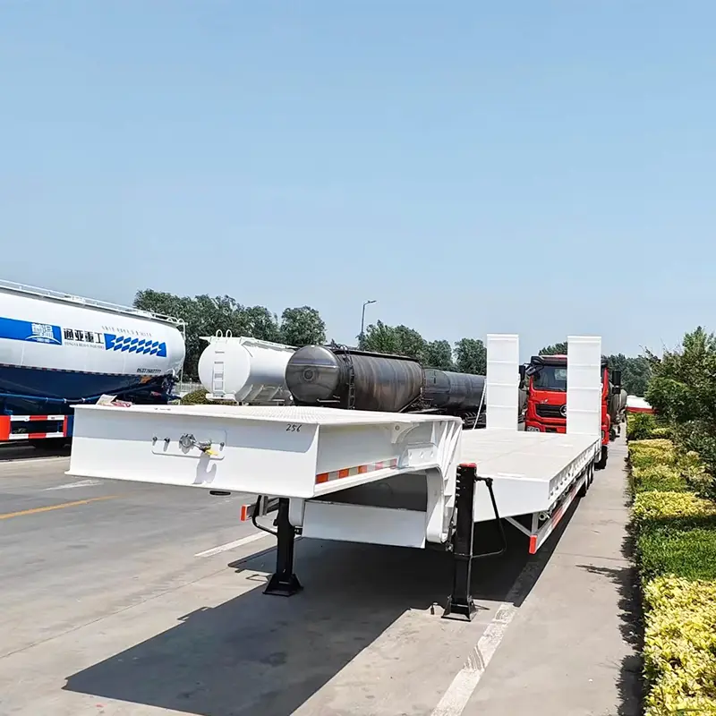 Professional Flatbed Tractor Trailer Manufacturing 5