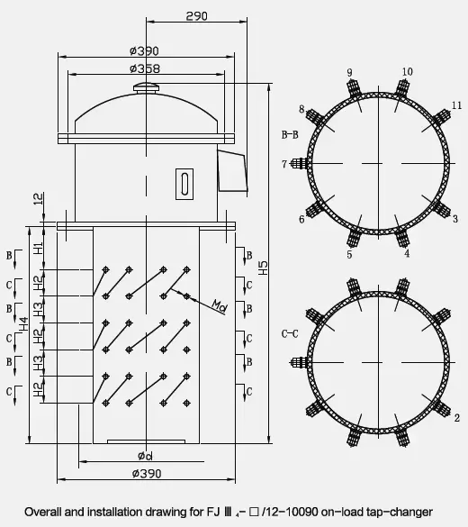 Off Load Tap Changer Aluminum Wholesale - SHZHEL 3