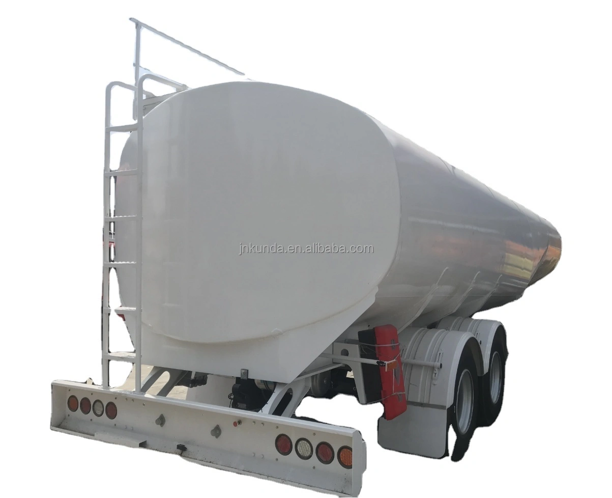 Essieu de semi-remorque de réservoir de carburant 5000L pour camion de transport 1