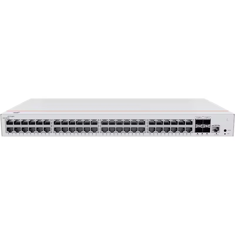 S220-48P4S 48*10/100/1000BASE-T ports(380W PoE+), 4*GE SFP ports fiber optical switch 1