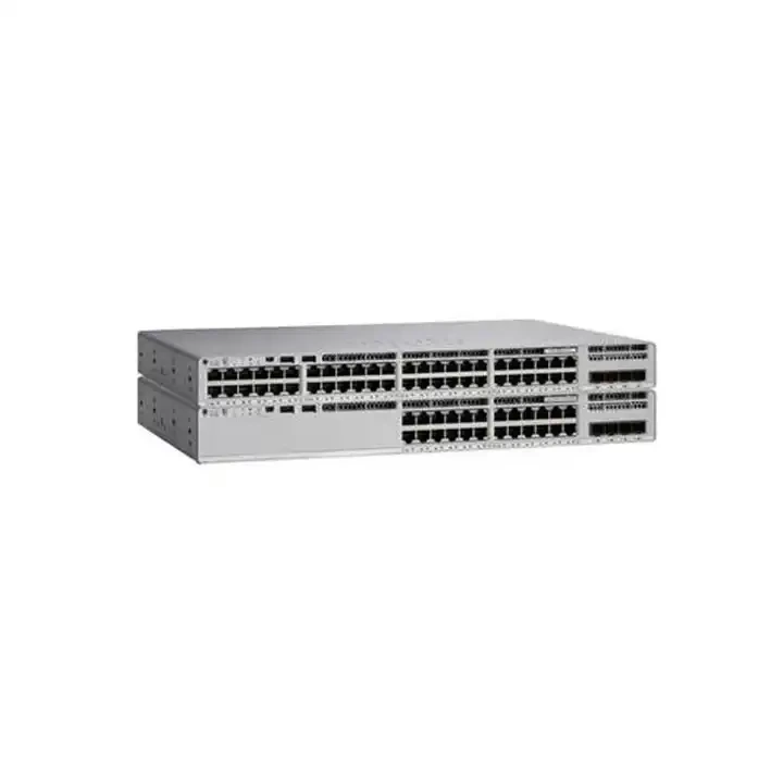 C9200L-48P-4X-E ​​Серия C9200L 48 портов PoE+, 4 x 10G, сетевой коммутатор 10/100/1000 1