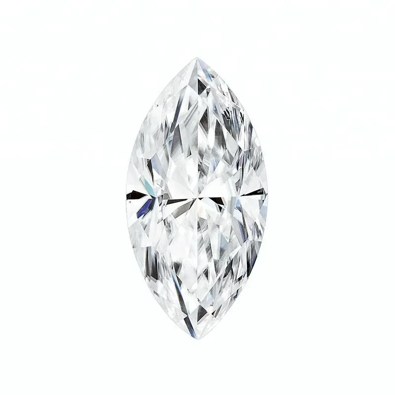 1 quilates ef marquesa moissanite para anillo de bodas 1