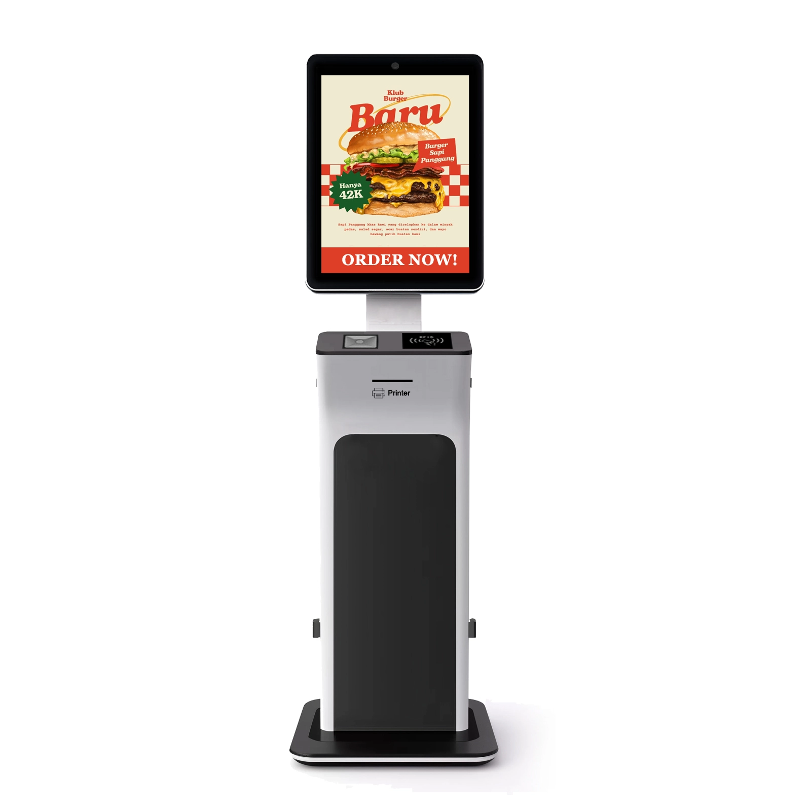 Source Factory 24-inch Self-checkout Kiosk With Multi-currency Support Nfc Reader 1