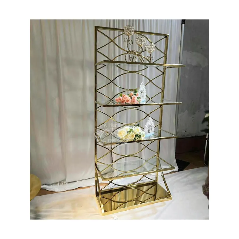 China Gold Wall Mounted Wine Rack Best Supplier 2