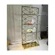 China Gold Wall Mounted Wine Rack Best Supplier 2