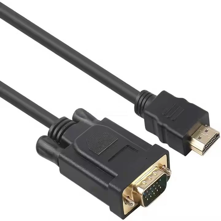 Оптовая кабель HDTV в VGA Cable Bord VGA в DVI -преобразователь кабель для монитора HDTV Проектор ПК расширение 1