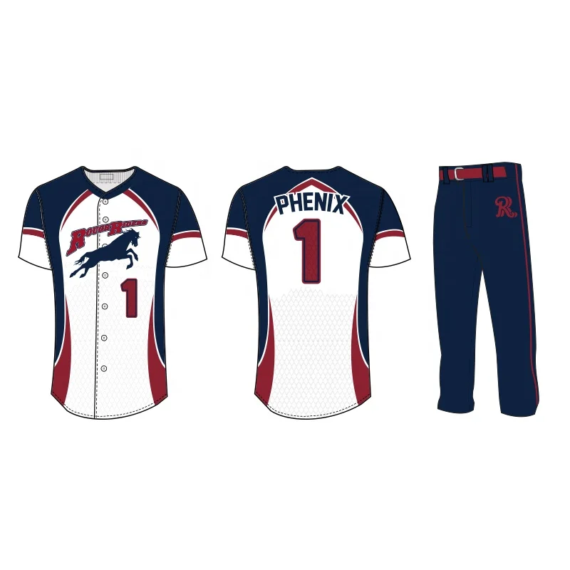 Pantalones de béisbol personalizados por sublimación 5