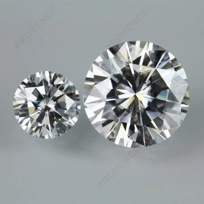 Wholesale D Color White Lab Created 5 Carat 11 Mm Round Cut Moissanite Precio For Jewelry Loose Diamond Jewellery 1