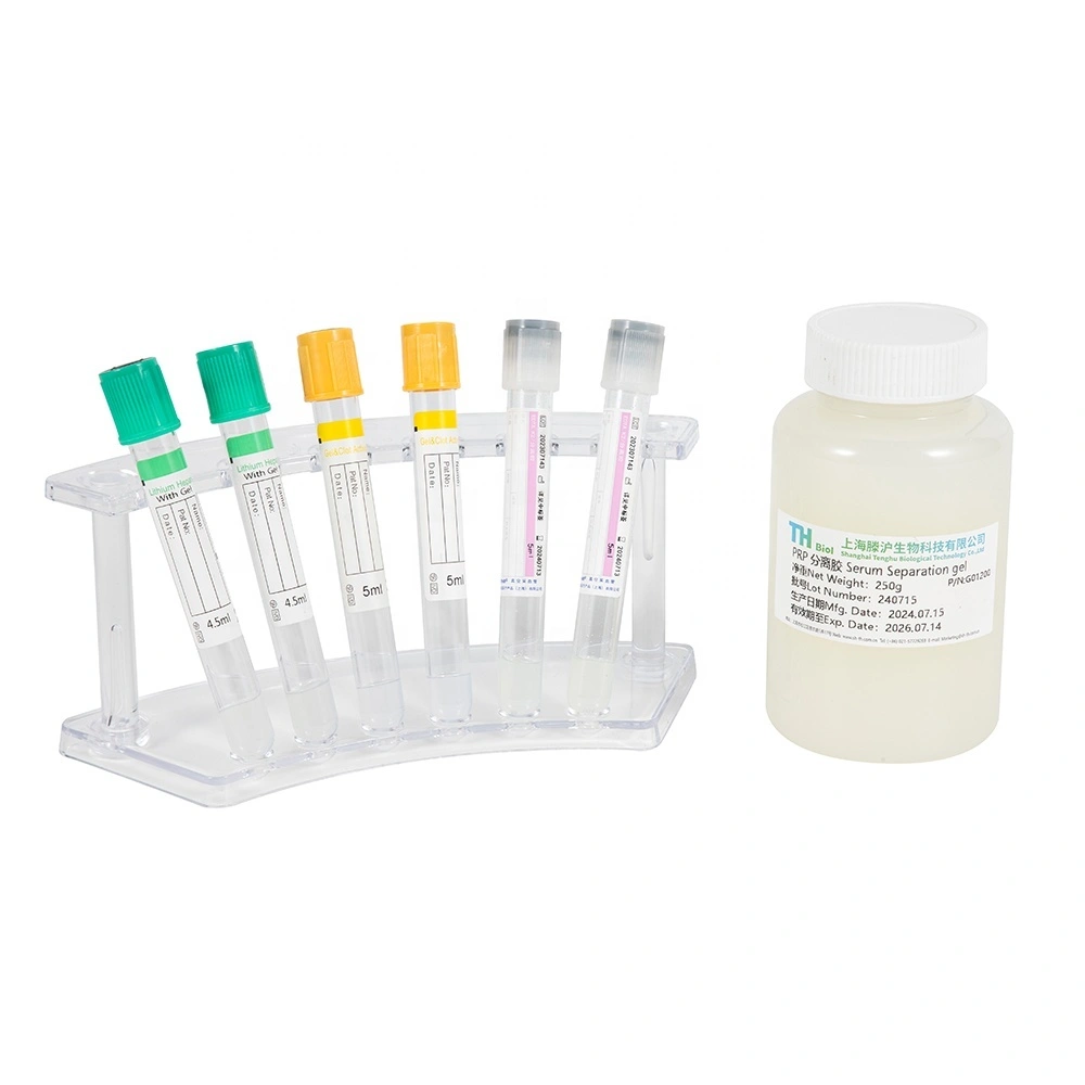 Gel de separación de suero Tenghu SST para tubos de recolección de sangre 1