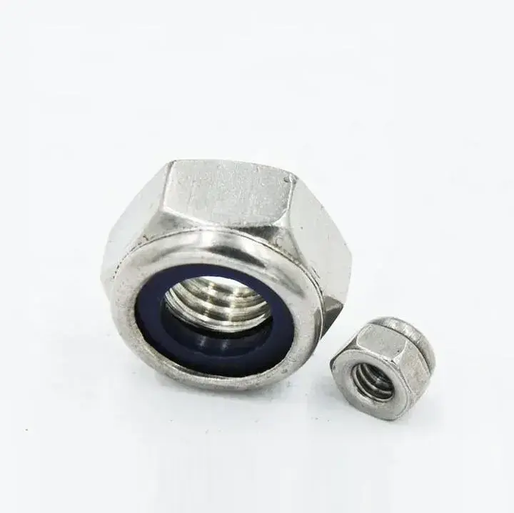 Bestcustom Nuts Internal Thread Plastic Insert Nylon Lock Nut 7