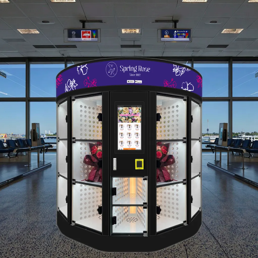 VENDING MACHINE Flower Bouquet Vending Machine Directly Sale 5