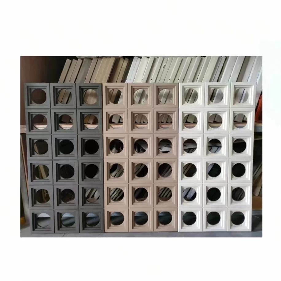 Factory Wholesale Price Hot Selling Artificial Pu 3d Hollow Component Wall Panels Fireproof And Waterproof Wall Panel Outdoor 1