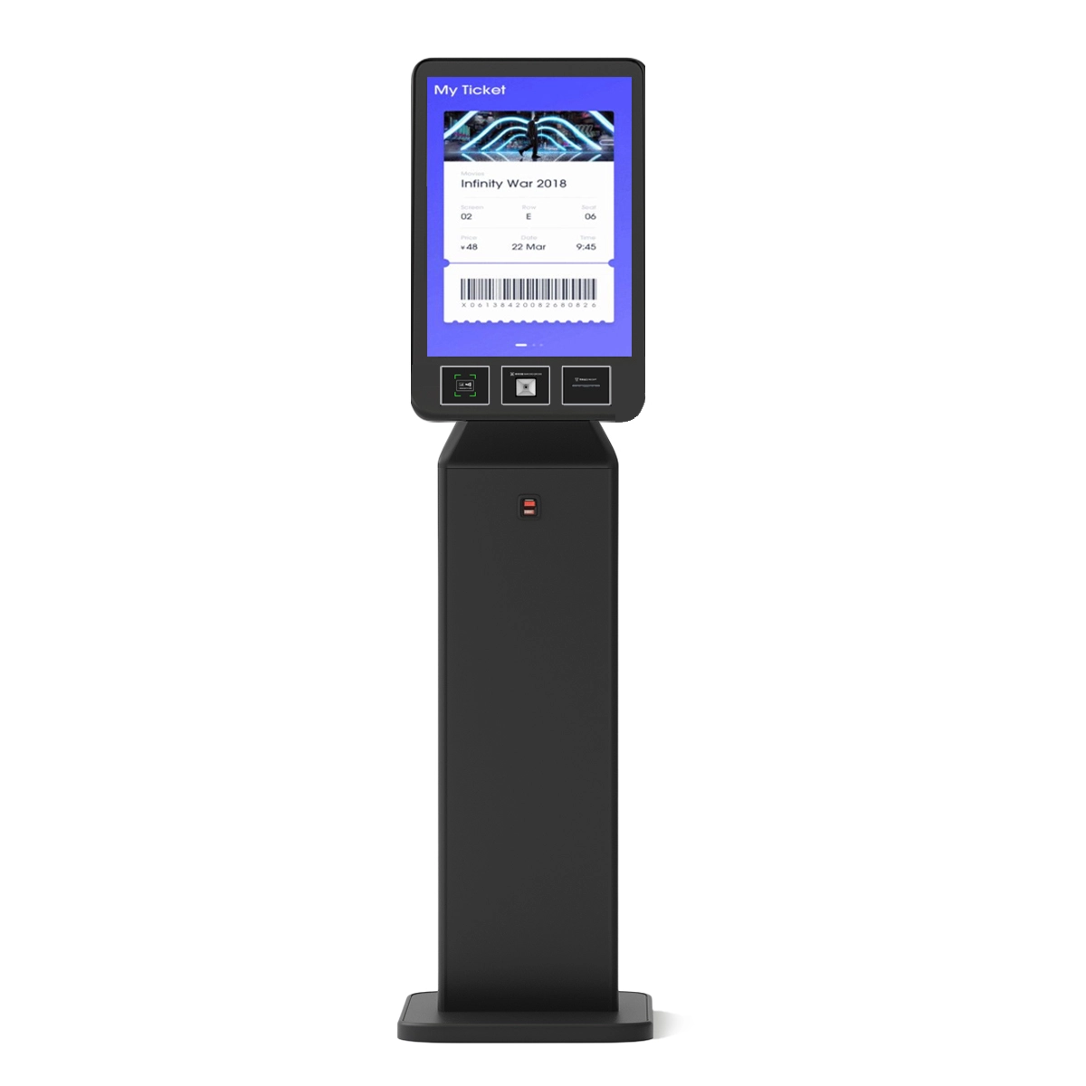 Customized Multi-functional Automatic Ticket And Card Dispenser Self Service Equipment Outdoor Parking Payment Kiosks 1