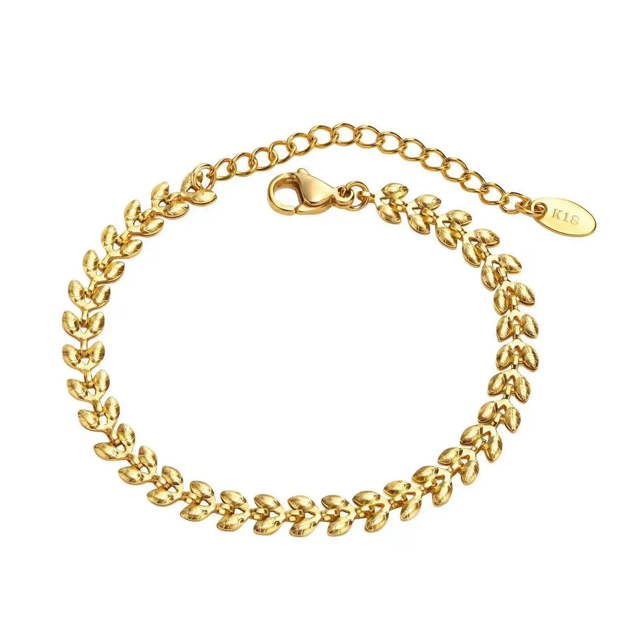 Wholesale Fashion Gold-plated Diversified Geometric Bangle Jewelry Men And Women Universal Luxury Titanium Steel Bangle 1