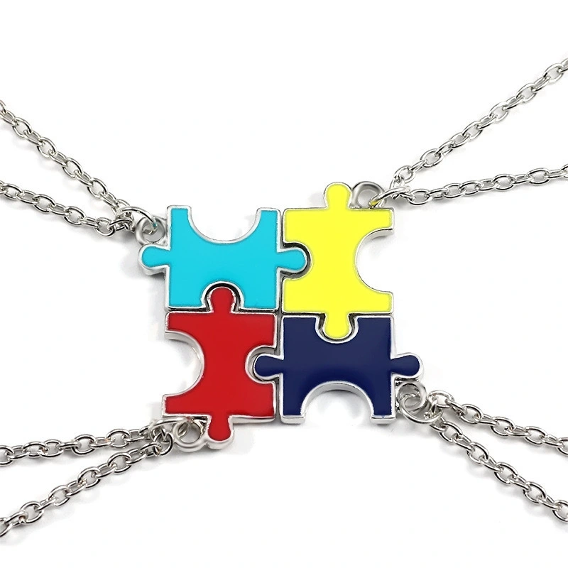 Creative Fashion Jewelry Friendship Necklace Best Friend Necklaces For Boys And Girls Bff Friendship Necklace2 1