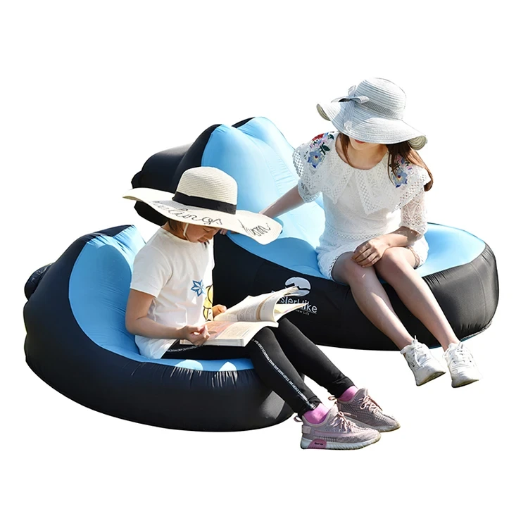 Inflatable Lounger Lazy Air Sofa Bed Chair for Outdoor Camping 1