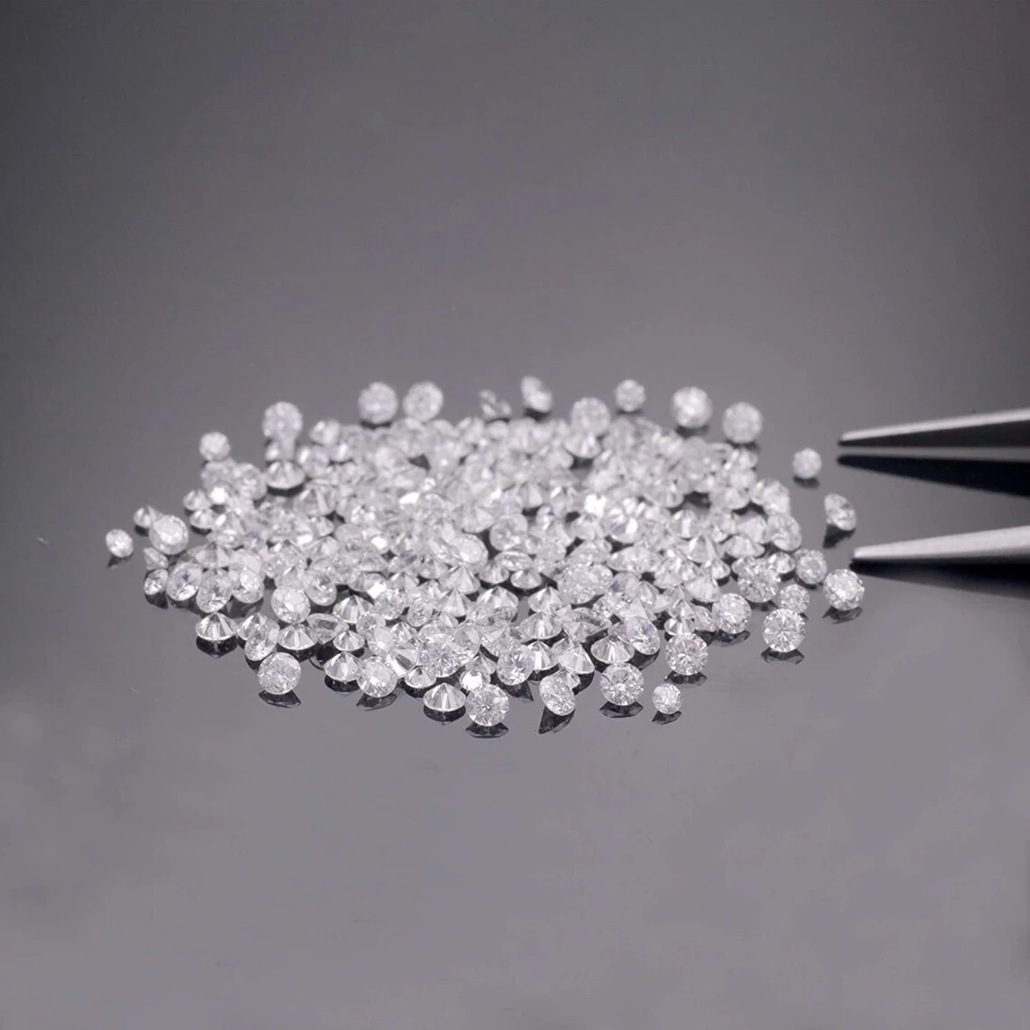 Melee Round Brilliant Cut Small Size Melee-cvd-diamond Wholesale Cvd Loose Diamonds D Vvs 3.5mm 1