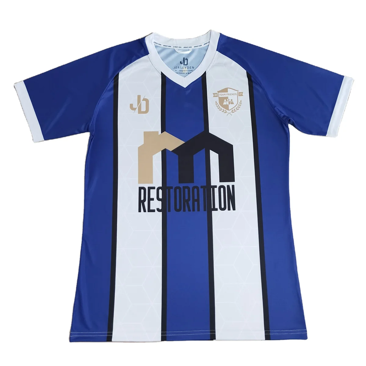 Camiseta de fútbol sublimada personalizada, MOQ bajo, entrega rápida 1