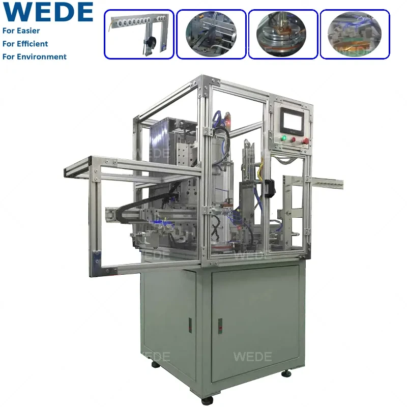 Automatic Self-Bonding Litz Wire Coil Winding Machine 1