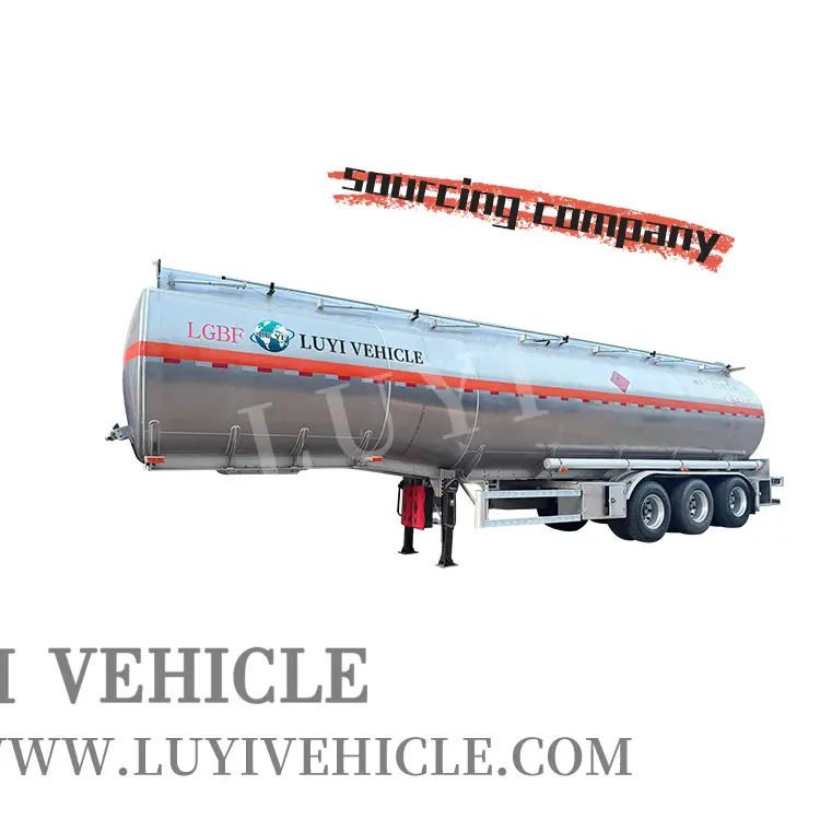 40000 litros de acero Fuel Oil Semirrailer | Luyi 1