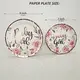 Personalize Paper Plates 300g Coated Paper Printing Wholesale - Xiangsheng 6