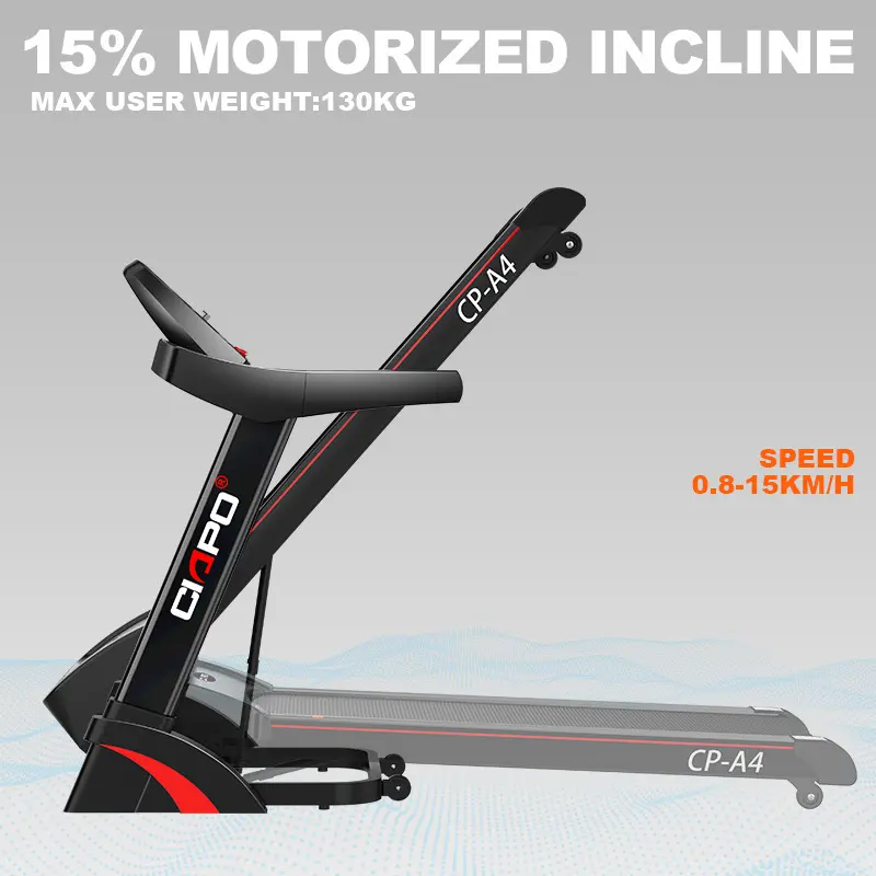 Good Sellingcommercial Fitness Equipment Distributors 0-15% Auto Incline Steel 5