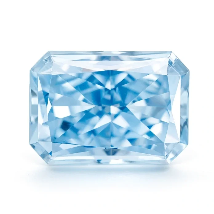 2,53ct Blue Labor Crawn Diamant, abgestimmt von IGI Radiant Cut CVD Lab 1