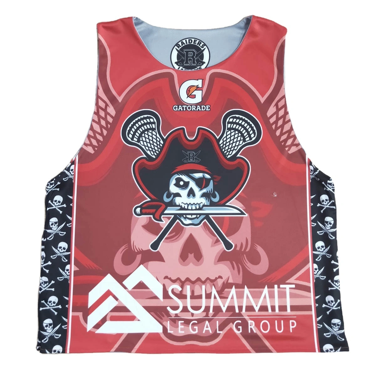 Custom Lacrosse Pinnies,Top Quality Reversible Lacrosse Pinnies 1