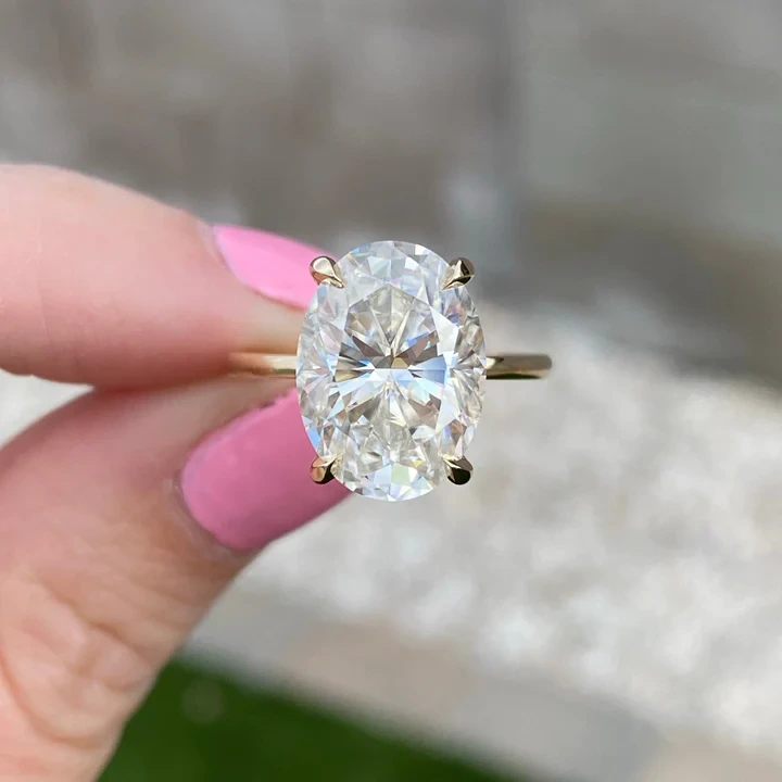 5.5ct anneau de fiançailles solitaire 1