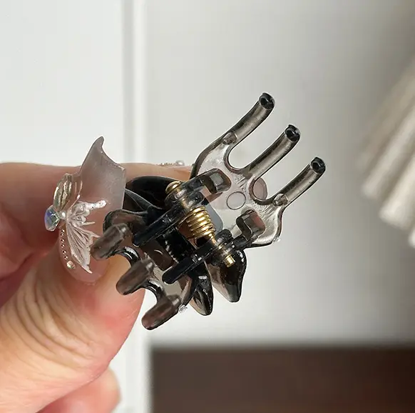 Acetate Hair Clip Opp Bag by Dowell 5