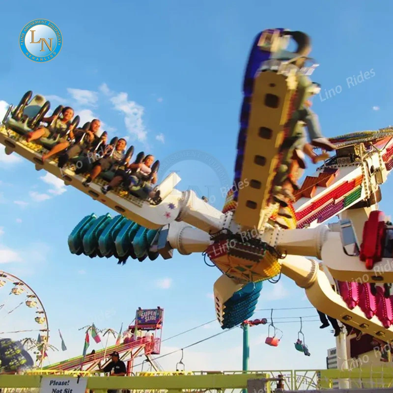 Wahana Top Scan Taman Hiburan Thrill - Wahana Kincir Angin Dijual 1