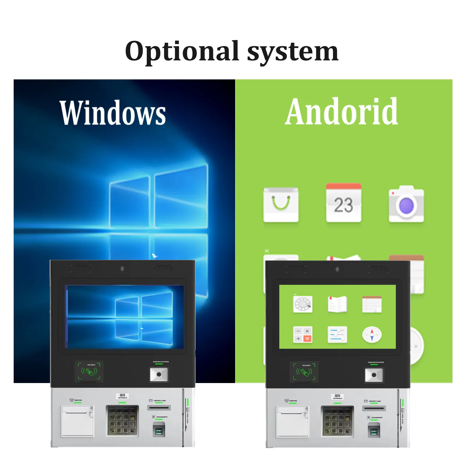 Kiosk Hotel Check in Windows Os Android - - E-Star 4