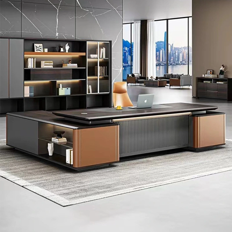 High-end custom modern office desk set manufacturer 1