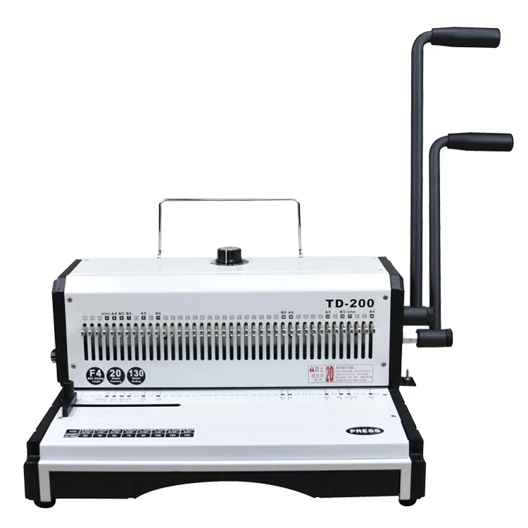 Efficient Wire Book Binding Machine For Professional Results 1
