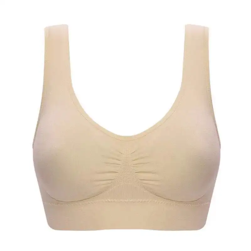 Ladies Seamless Bras Solid - - 6