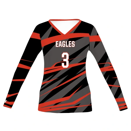 Maillots de volley-ball sublimés personnalisés avec votre propre design à prix d&39;usine 1