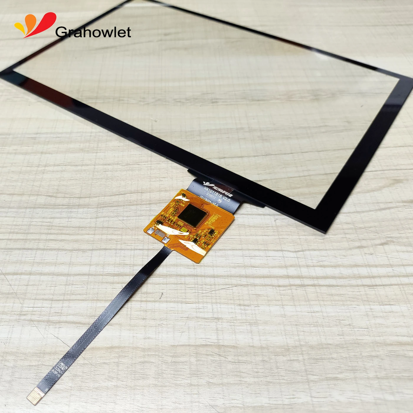 Hx1011819-pcap 10.1 Inch Capacitive Touch Screen Panel With 8pins Usb Interface Industrial Smart Home Car Medical 1