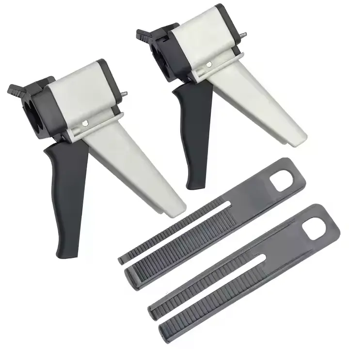 Dental Impression Mixing Dispensing Gun 1:1 /1:2 Silicon Rubber Dispenser Gun 10:1 Dentist Tools-1 6