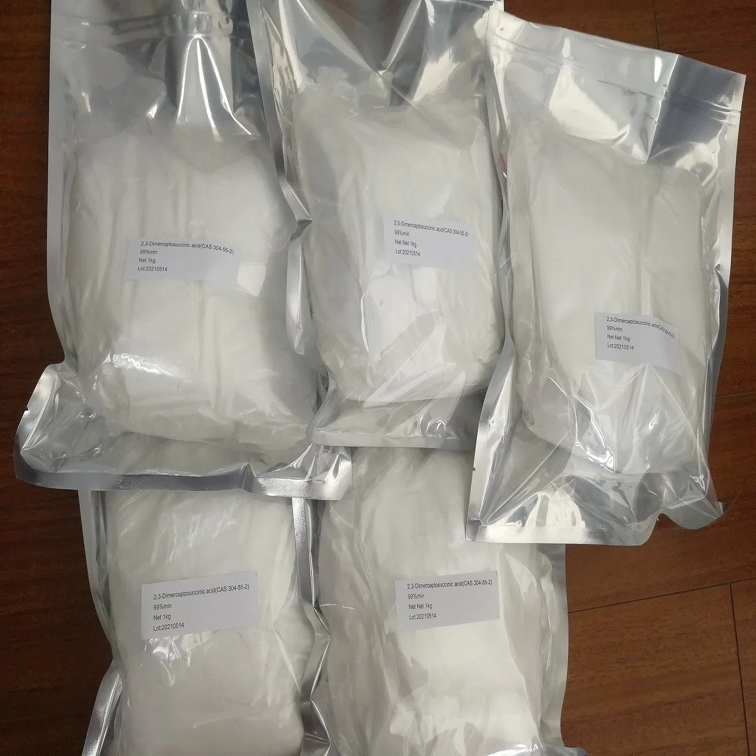 Dmsa Succimer CAS 304-55-2 Meso-2, 3-Dimercaptosuccinic Acid - Succimer and 304-55-2 1