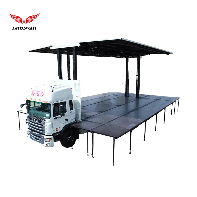 SINOSWAN Truck Trailer Stage Truck Trailer Stage for Business 6